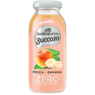 Succoso pesca-banana zero